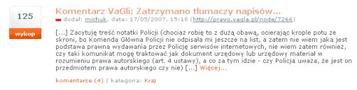screenshot głównej strony serwisu Wykop.pl